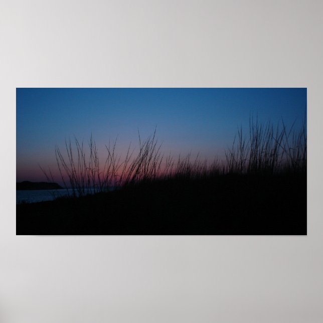 Sonnenuntergang in NC Poster (Vorne)