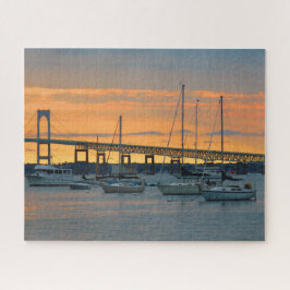 Sonnenuntergang in Newport, RI - Puzzlespiel Puzzle