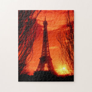 Sonnenuntergang in Paris Puzzle