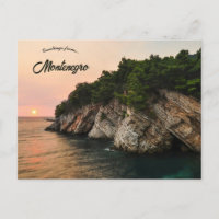 Sonnenuntergang in Petrovac Montenegro