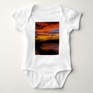 Sonnenuntergang in Praia, Kap Verde Baby Strampler
