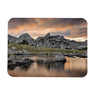 Sonnenuntergang in Pyramid See Magnet