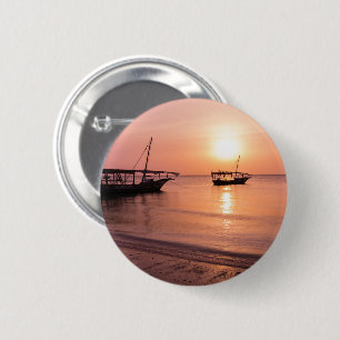 Sonnenuntergang in Sansibar Button