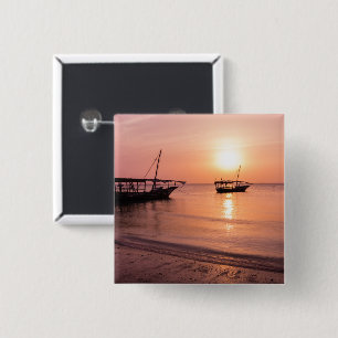 Sonnenuntergang in Sansibar Button