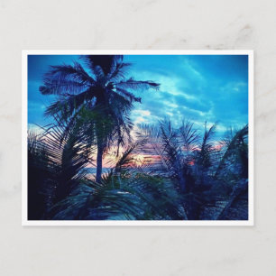 Sonnenuntergang in Siquijor Postkarte