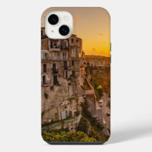 Sonnenuntergang in Tropea, Italien