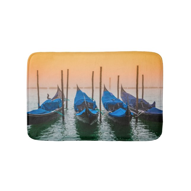 Sonnenuntergang in Venedig Badematte (Vorderseite)