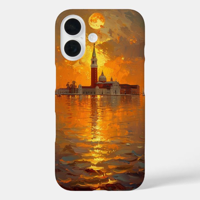 Sonnenuntergang in Venedig Case-Mate iPhone Hülle (Rückseite)