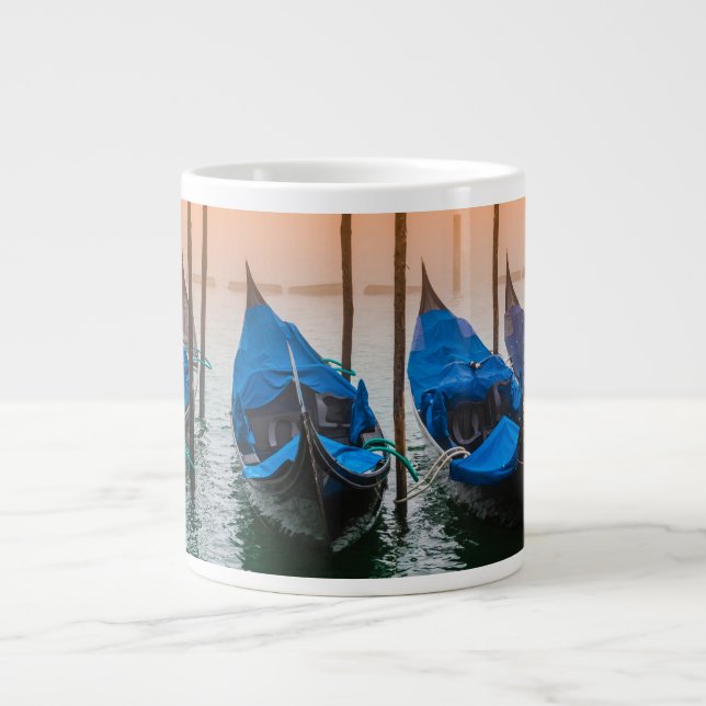 Sonnenuntergang in Venedig Jumbo-Tasse (Vorderseite)