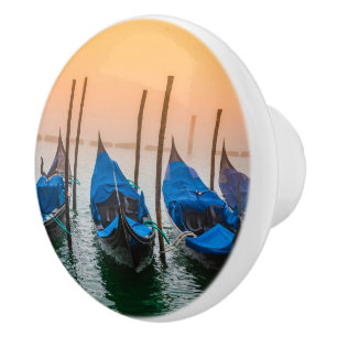 Sonnenuntergang in Venedig Keramikknauf