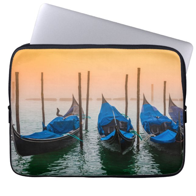 Sonnenuntergang in Venedig Laptopschutzhülle (Vorderseite)