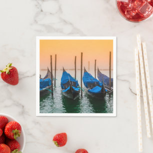 Sonnenuntergang in Venedig Serviette