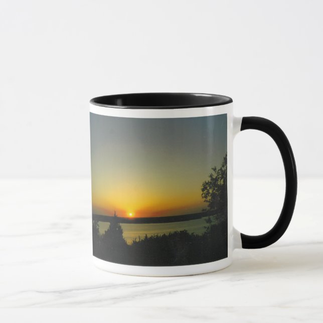 Sonnenuntergang Inspiration Tasse (Rechts)
