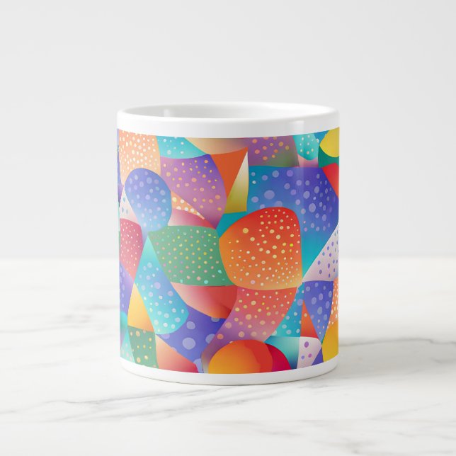 Sonnenuntergang Jumbo-Tasse (Vorderseite)