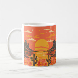 Sonnenuntergang Kaffeetasse