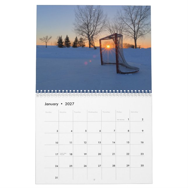 Sonnenuntergang-Kalender 2012 Kalender (Jan 2027)