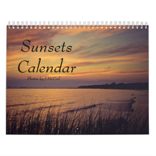 Sonnenuntergang-Kalender Kalender