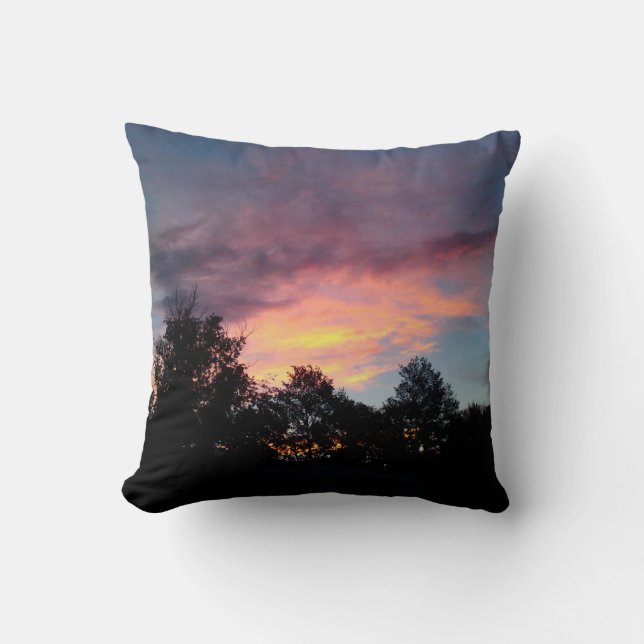Sonnenuntergang Kissen (Vorderseite)