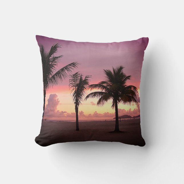 Sonnenuntergang Kissen (Vorderseite)