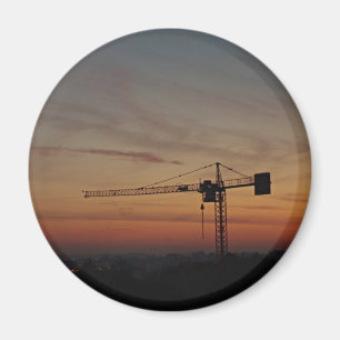 Sonnenuntergang-Kran-Magnet Magnet