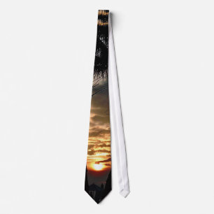 Sonnenuntergang Krawatte