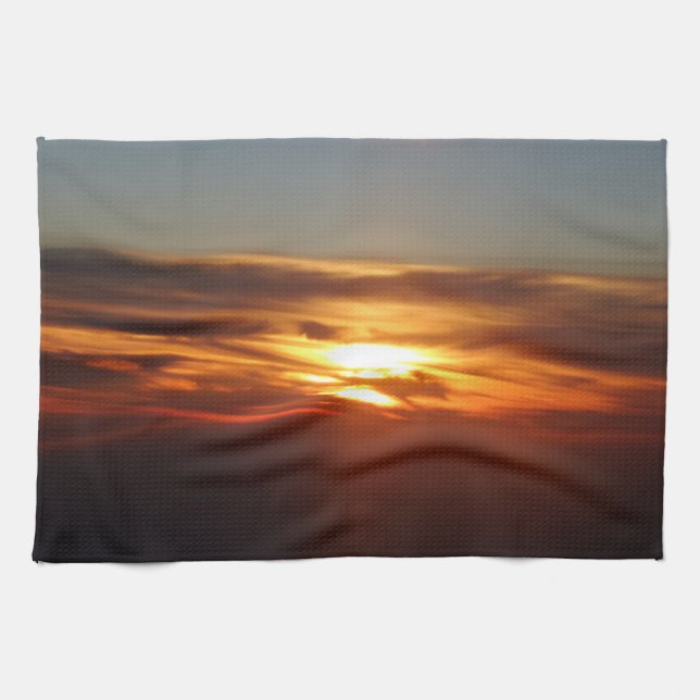 Sonnenuntergang Küchentücher (Horizontal)