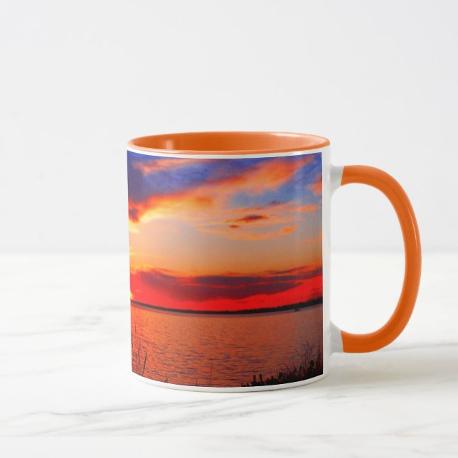 Sonnenuntergang-Kunst Tasse (Rechts)