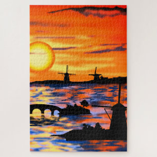 Sonnenuntergang Landschaft Jigsaw Puzzle