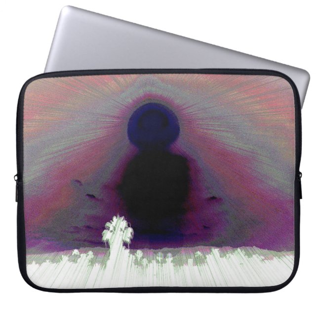 Sonnenuntergang Laptopschutzhülle (Vorderseite)