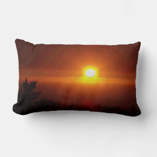 Sonnenuntergang Lendenkissen