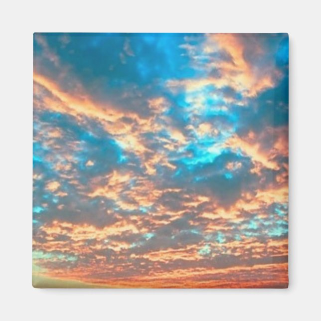 Sonnenuntergang Magnet (Vorne)