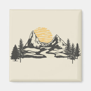 Sonnenuntergang Magnet