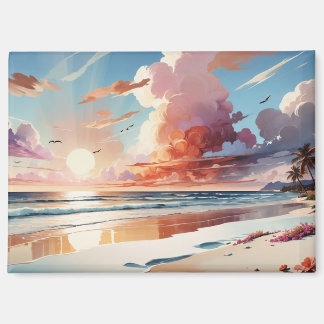 Sonnenuntergang Magnet