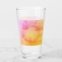 Sonnenuntergang Marmorglas-Cup