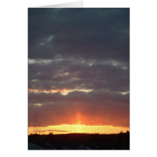 Sonnenuntergang, März 17