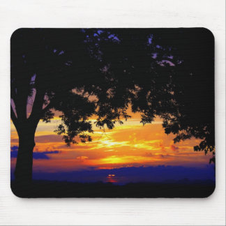 Sonnenuntergang-Mausunterlage Mousepad