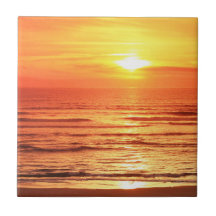 Sonnenuntergang-Meer