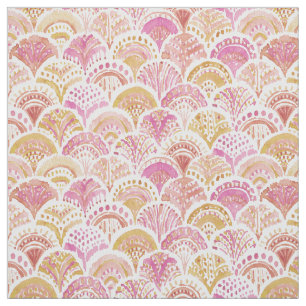 Sonnenuntergang MEERJUNGFRAU TRÄUMT Stoff