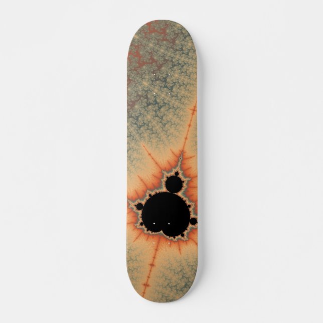 Sonnenuntergang MiniBrot Skateboard (Vorne)