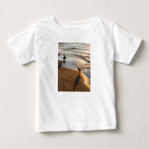 Sonnenuntergang mit Mami Baby T-shirt