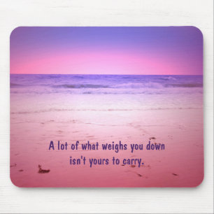 Sonnenuntergang mit Mausklick Mousepad