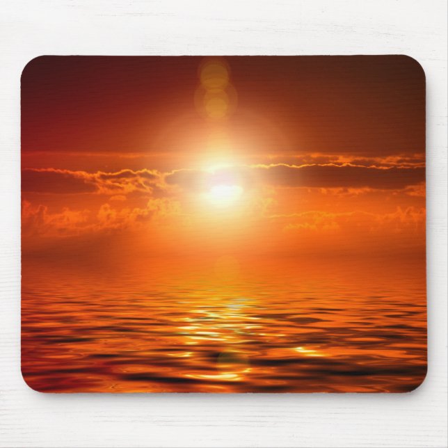 Sonnenuntergang Mousepad (Vorne)