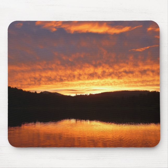 Sonnenuntergang Mousepad (Vorne)
