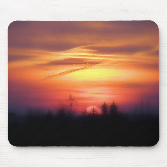 Sonnenuntergang Mousepad (Vorne)