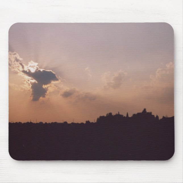 Sonnenuntergang Mousepad (Vorne)