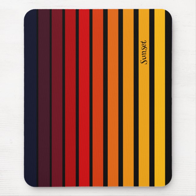 Sonnenuntergang Mousepad (Vorne)