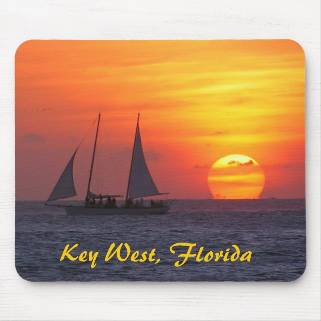 Sonnenuntergang Mousepad (Vorne)