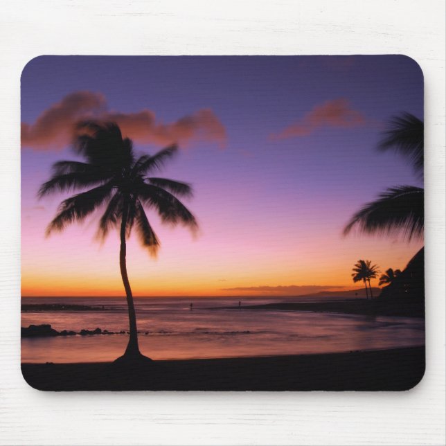 Sonnenuntergang Mousepad Kauais Hawaii (Vorne)