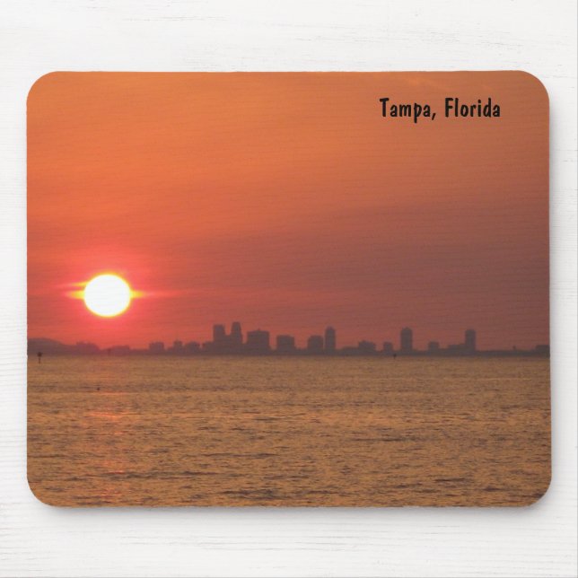 Sonnenuntergang Mousepad Tampas, Florida (Vorne)