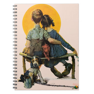 Sonnenuntergang Notizblock